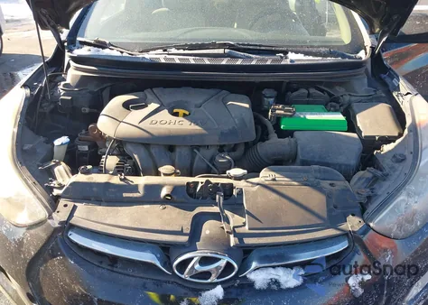 2012 Hyundai Elantra Gls (Ulsan Plant) from USA, damaged, VIN KMHDH4AEXCU373194